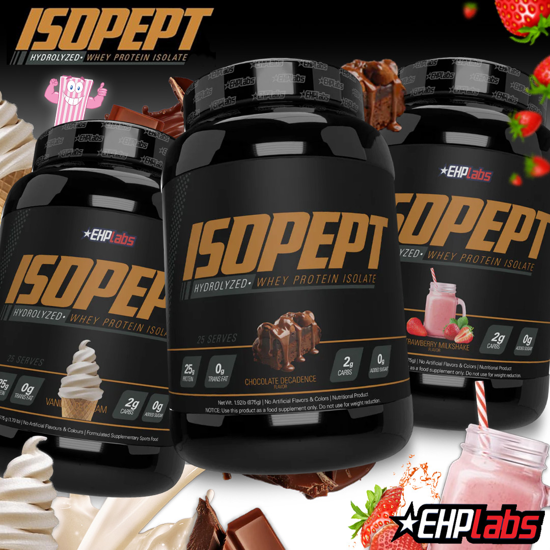 Clean, lean and still the dream... meet EHP IsoPept Isolate Protein!